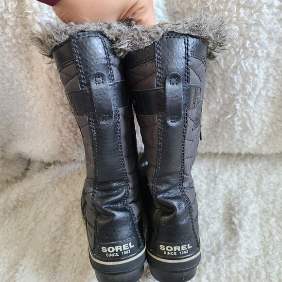 SOREL Women’s Tofino II‎ Boots Black and Stone sz 9 - Picture 4 of 7